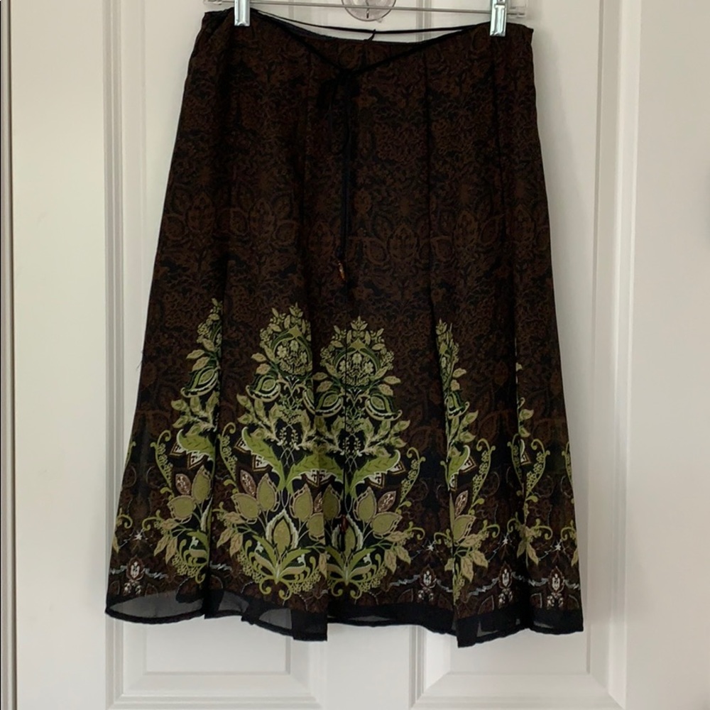 MOLLY & MAX WOMEN’s MID LINRD SKIRT SZ6